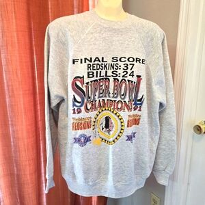 Washington Redskins Super Bowl Champion Men's Sweater